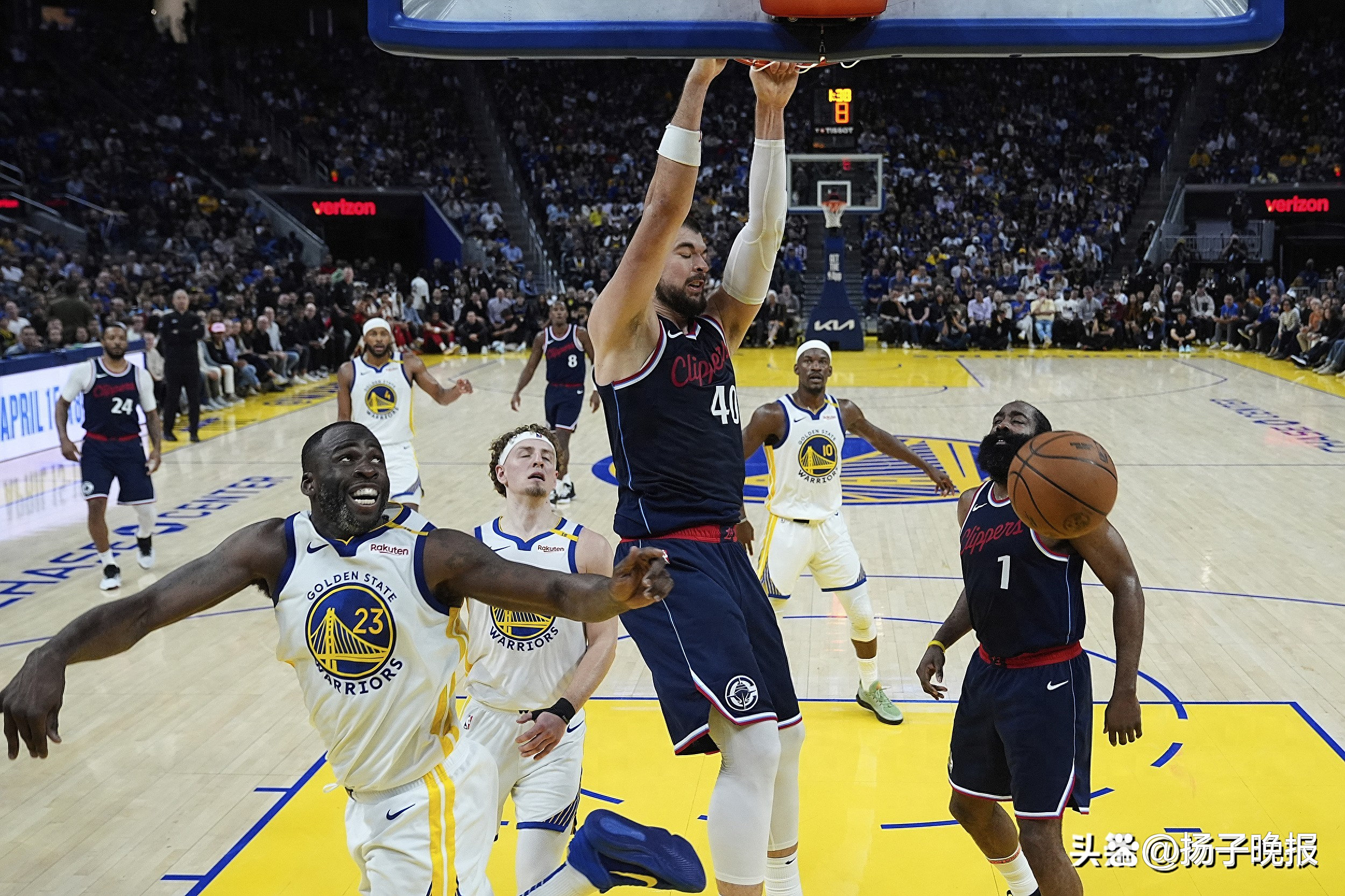 快船力克掘金，继续领跑西部！